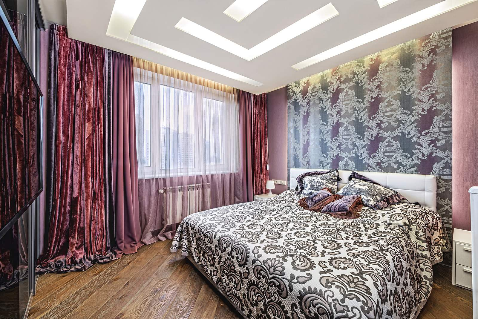 Криволинейный интерьер