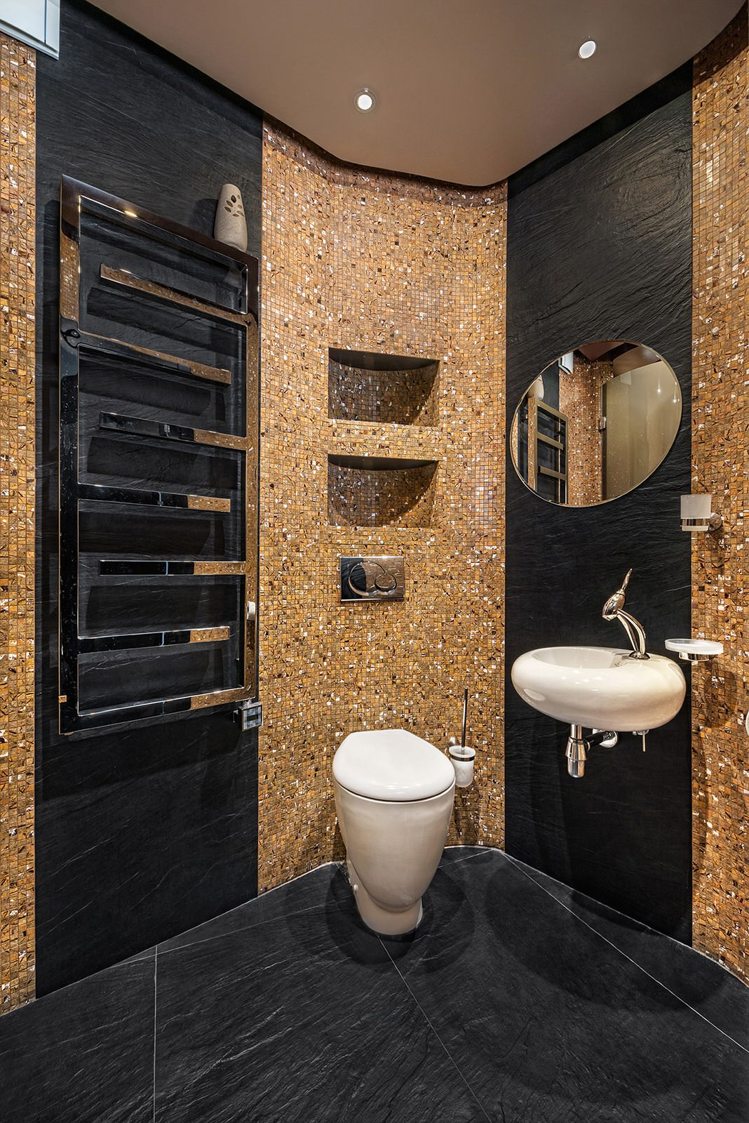 Криволинейный интерьер