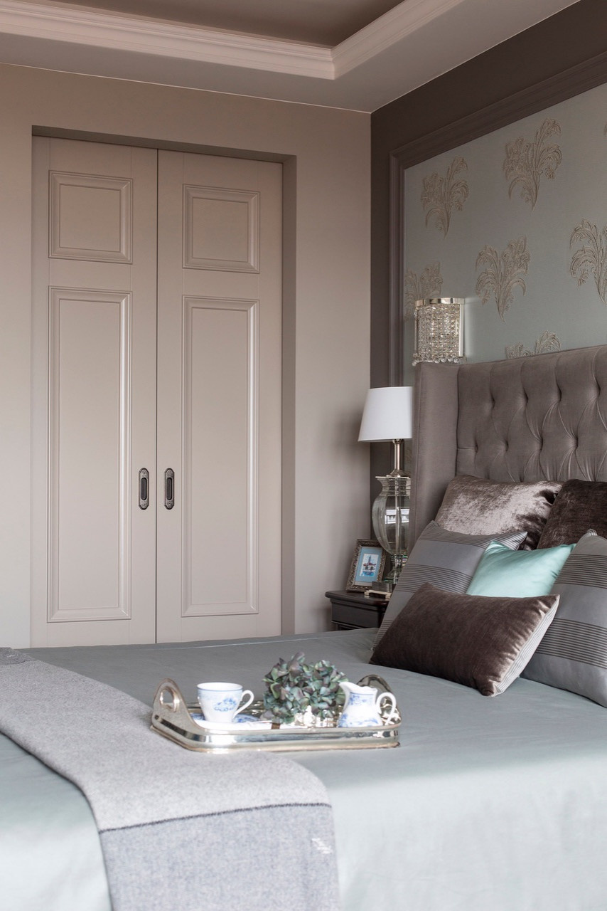 Зона сна и гардеробная