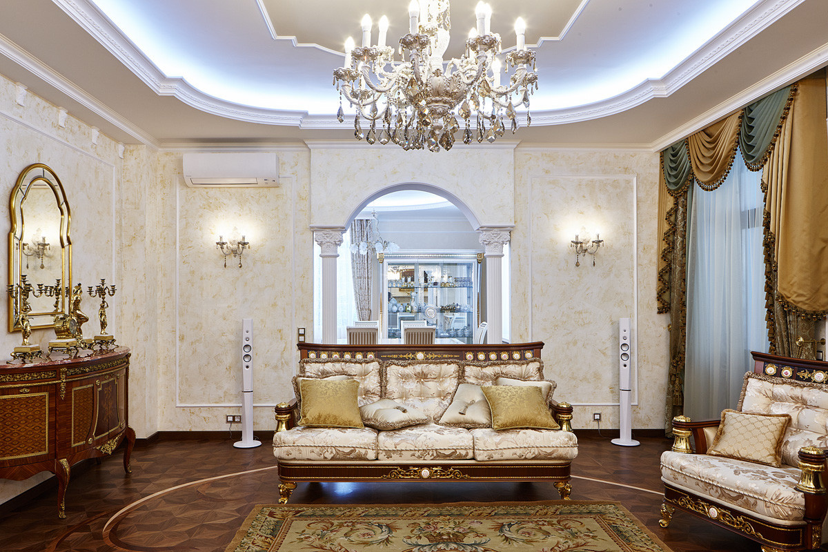 Дизайн и ремонт коттеджа в классическом стиле