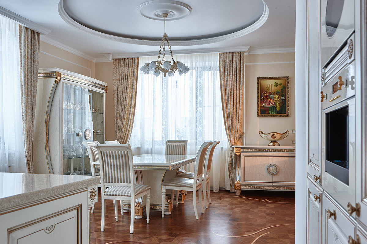 Дизайн и ремонт коттеджа в классическом стиле