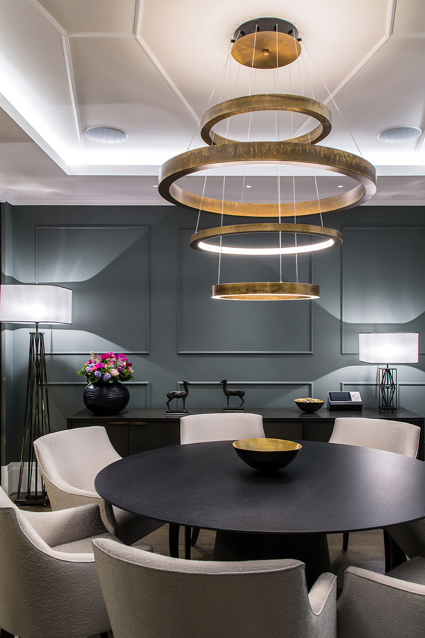 Houzz Британия: Квартира в Лондоне для русских заказчиков