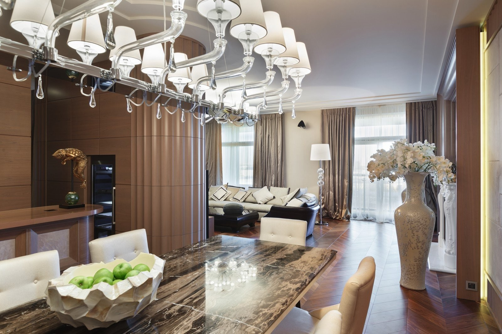 Дизайн квартиры в Гранатном переулке