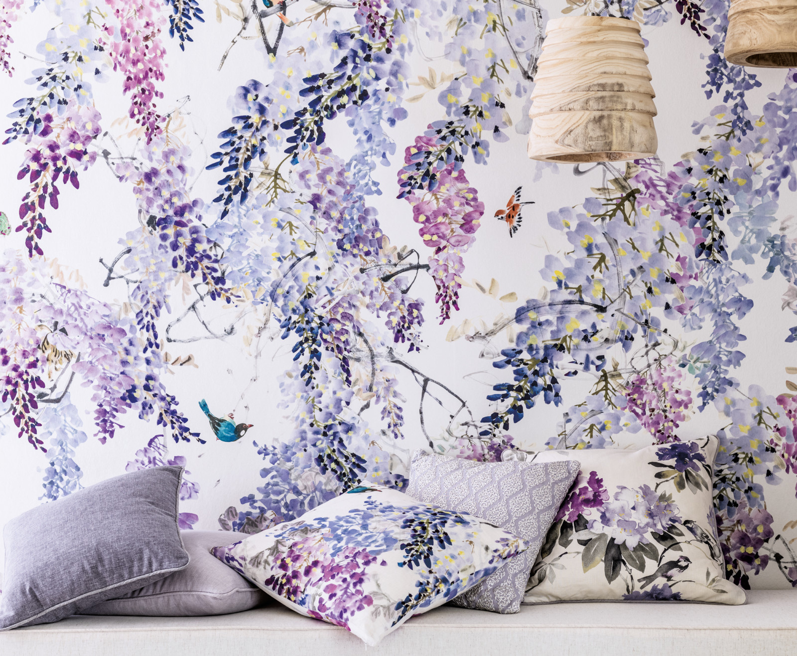 Ткани и обои Waterperry от Sanderson