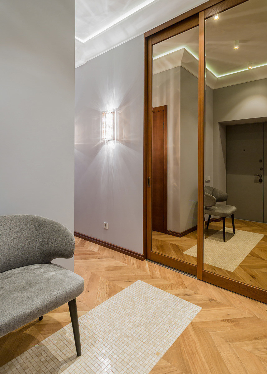 Квартира в статусной московской сталинке от АБ Face Home