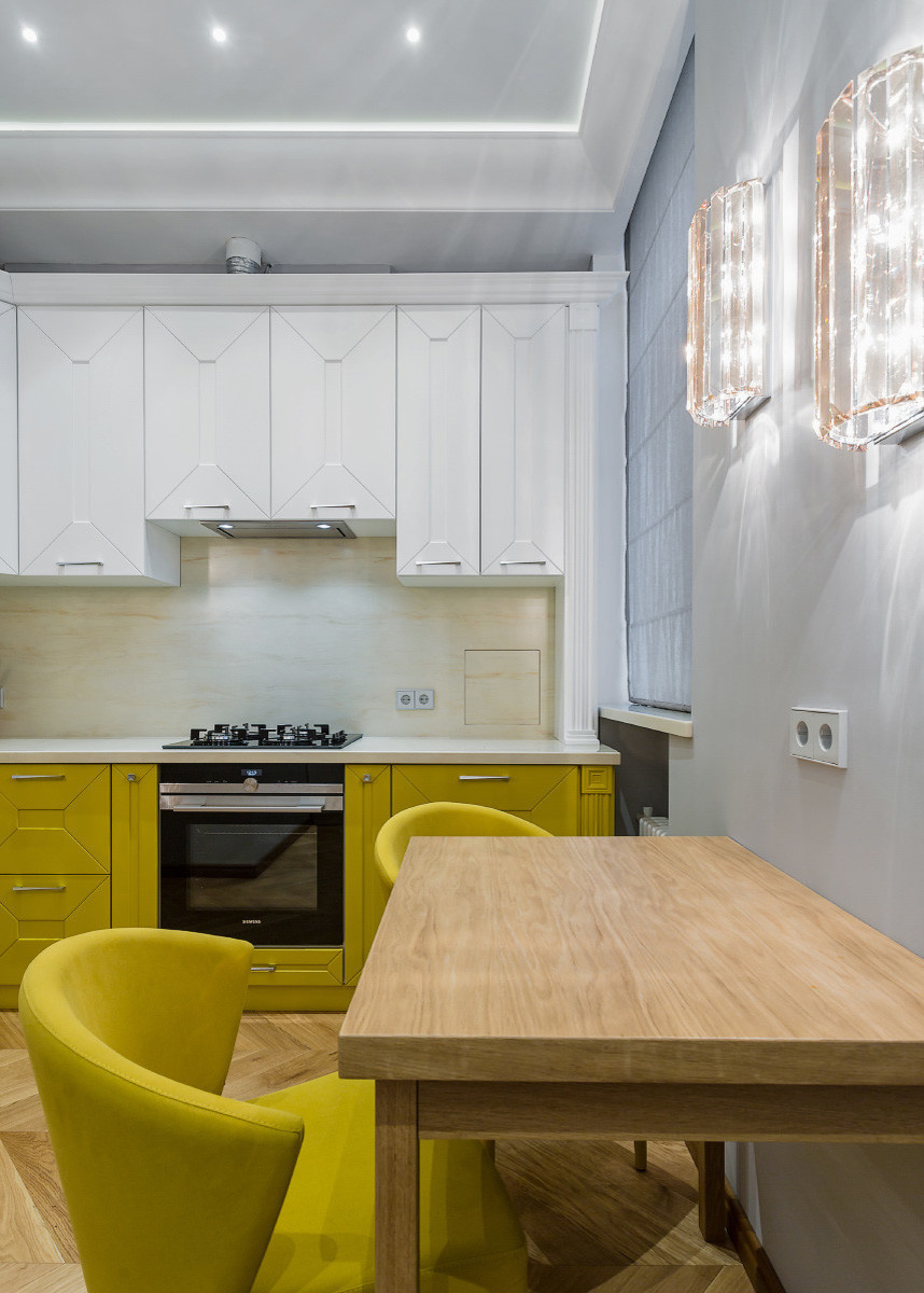 Квартира в статусной московской сталинке от АБ Face Home
