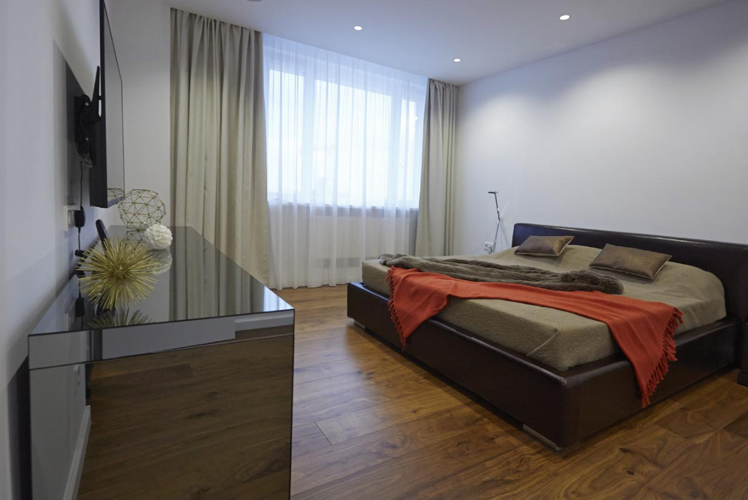 Меблировка частной квартиры по проекту студии Акименкова