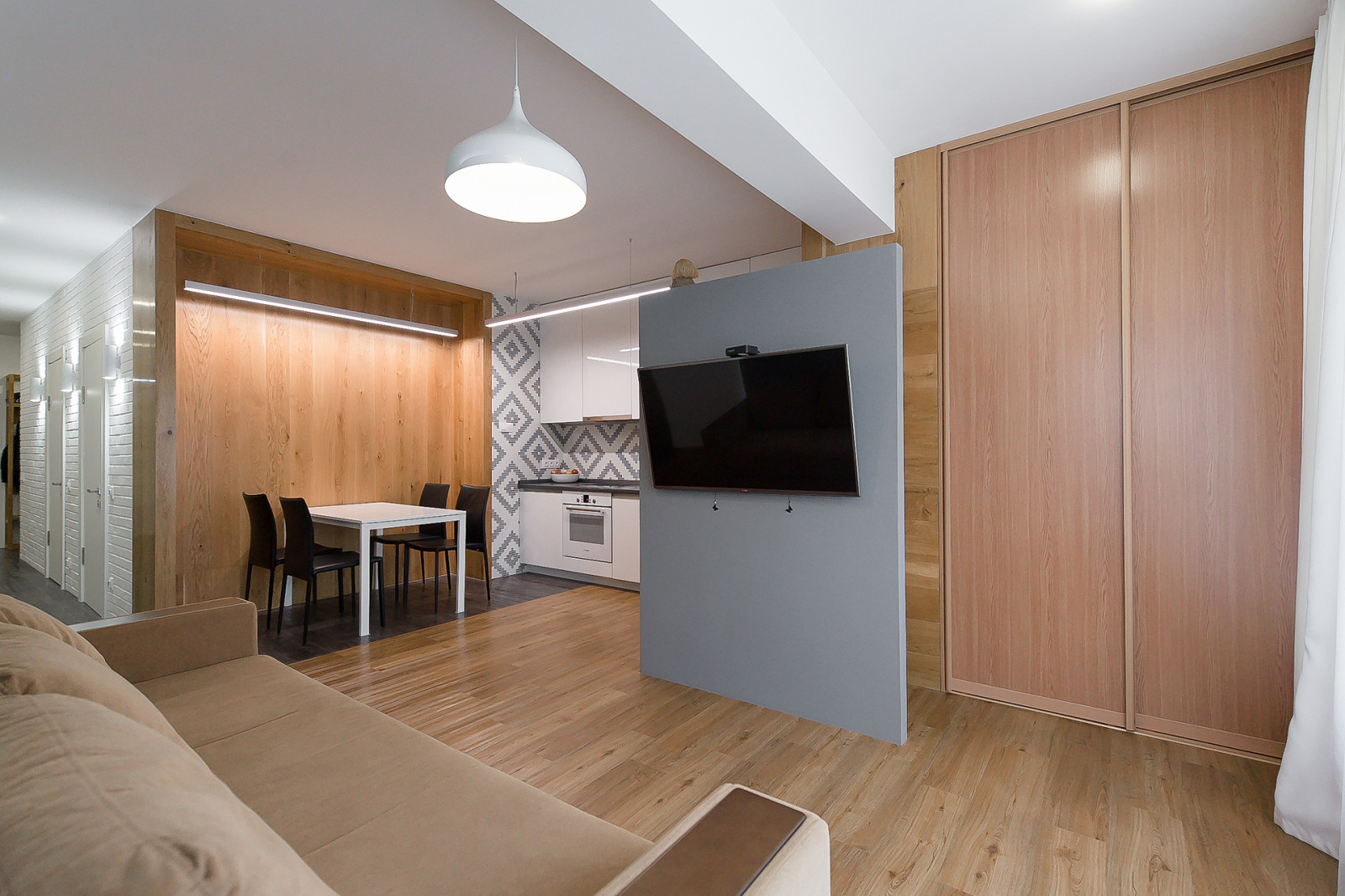 Интерьер квартиры в «Альпийской горке»