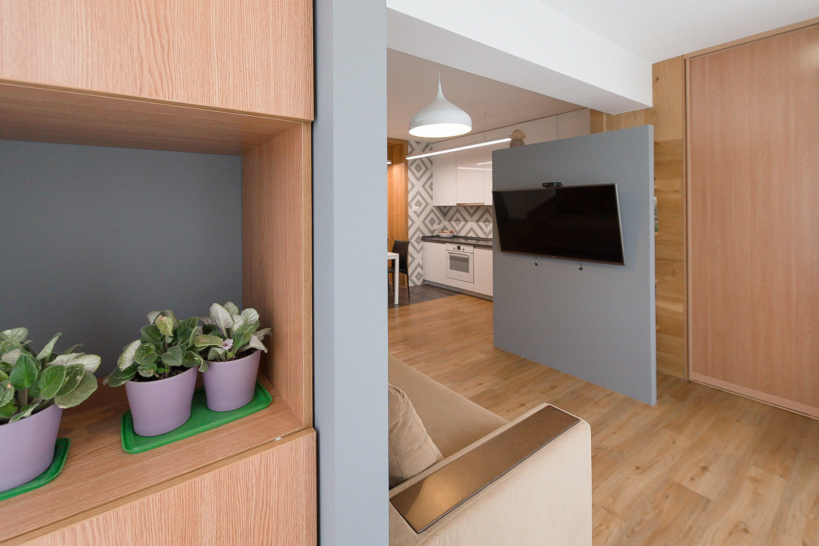 Интерьер квартиры в «Альпийской горке»