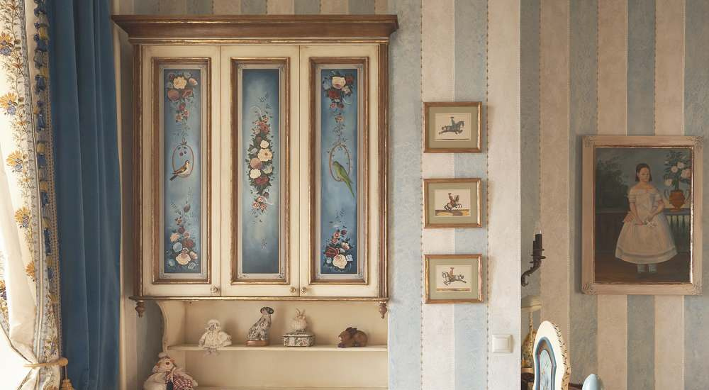 Детская комната в стиле русской дворянской усадьбы первой половины 19 века