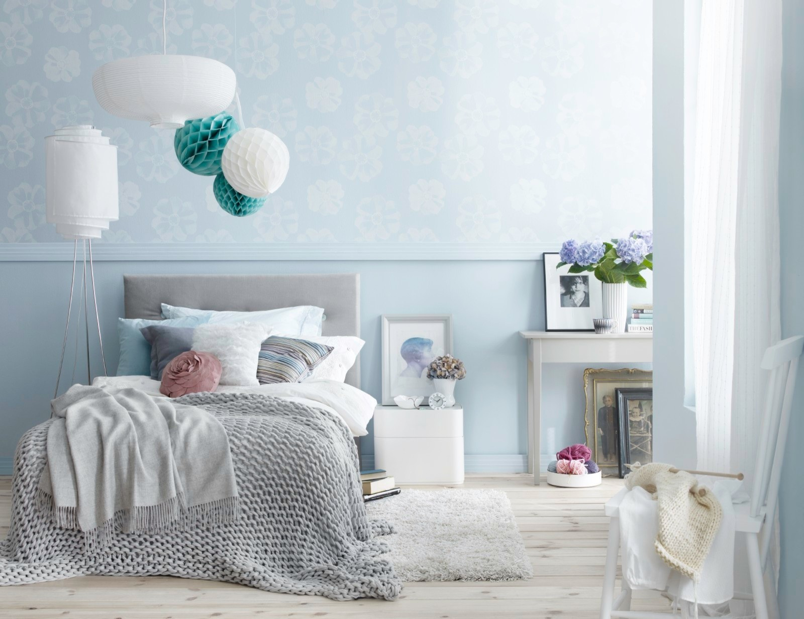 Краски Tikkurila в спальнях