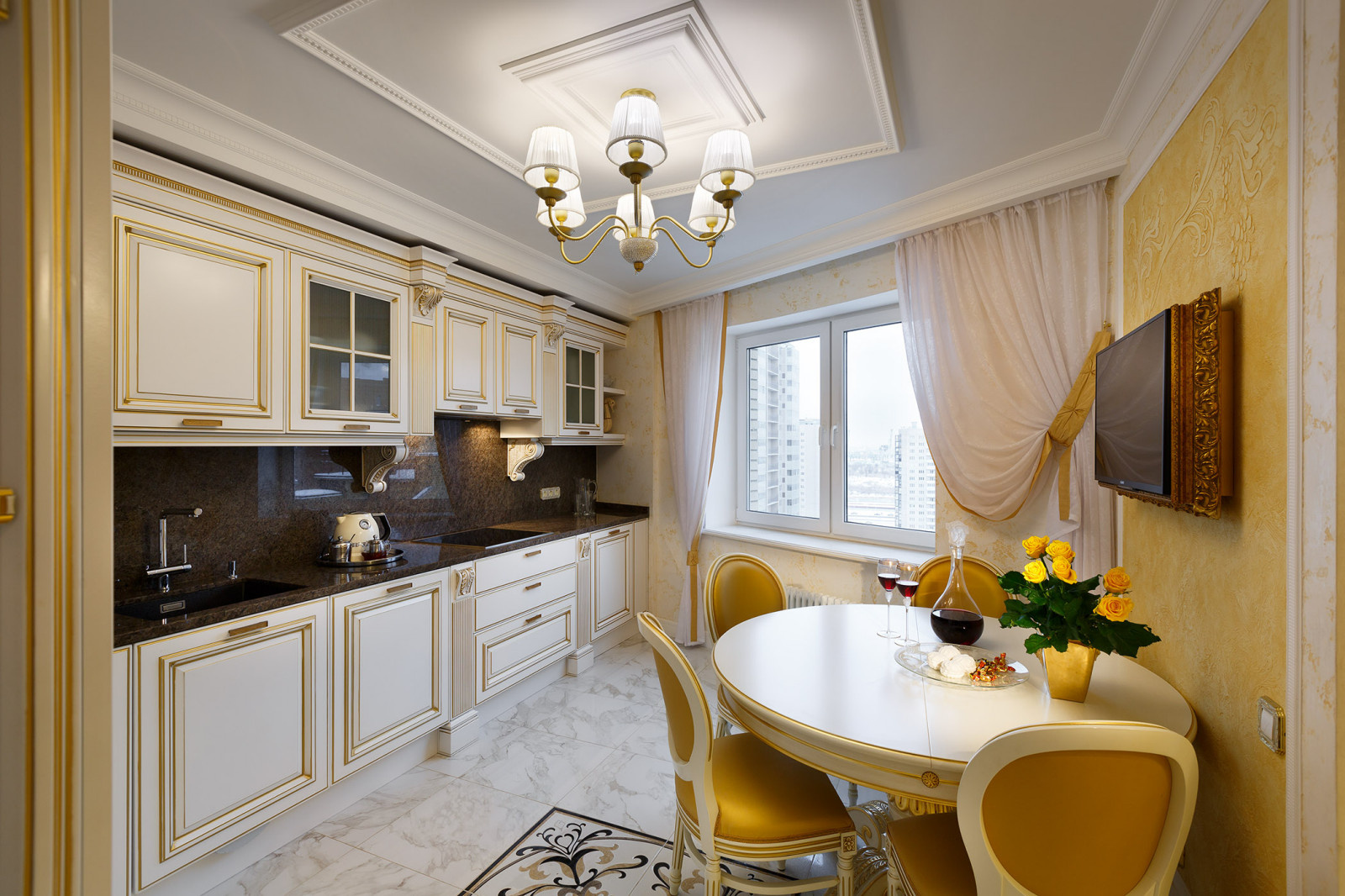 Реализованный проект двухуровневой квартиры