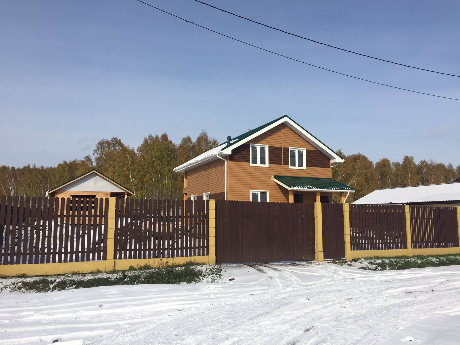 Простота - залог успеха. Уютный дом. 130 м2