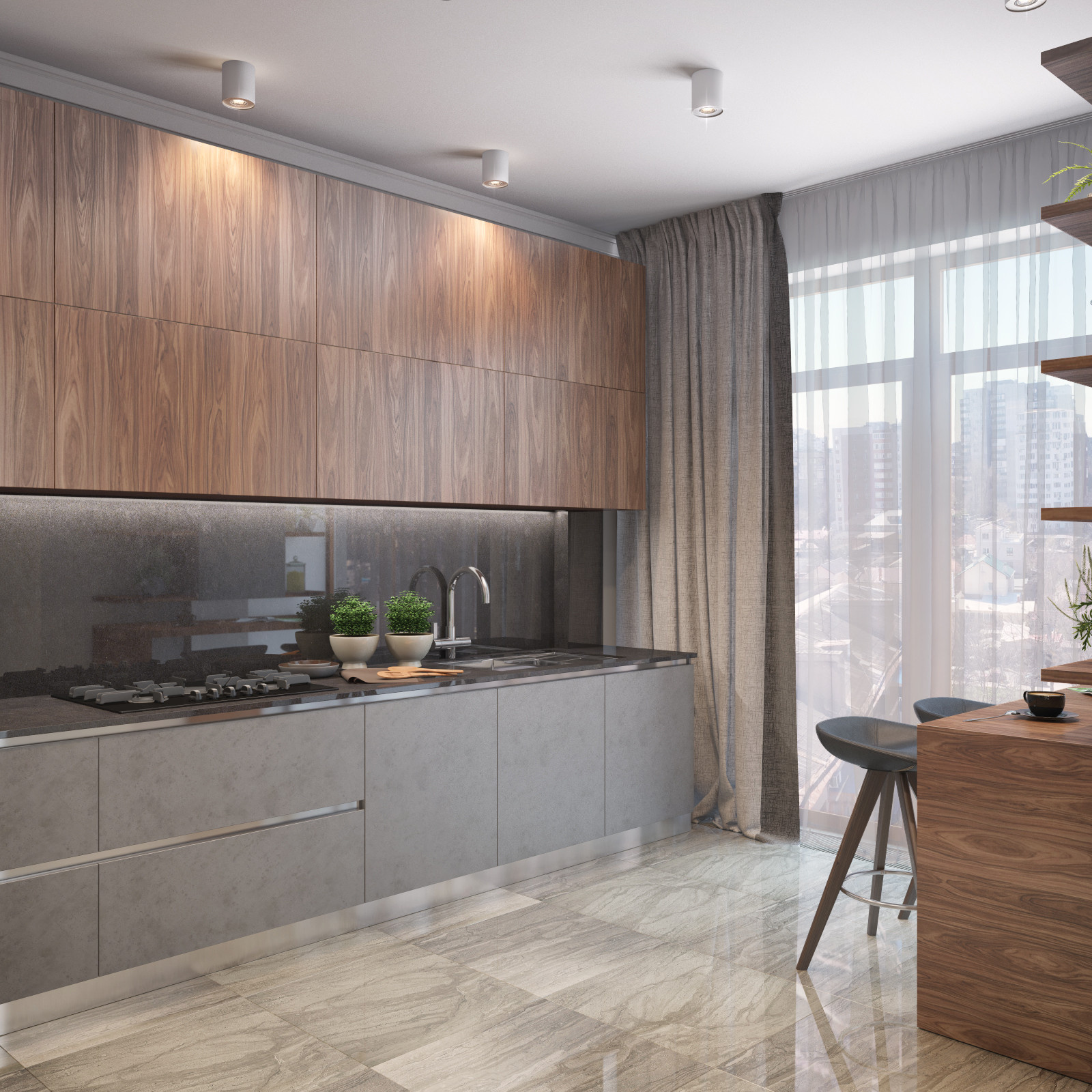 Fusion duplex for a creative family