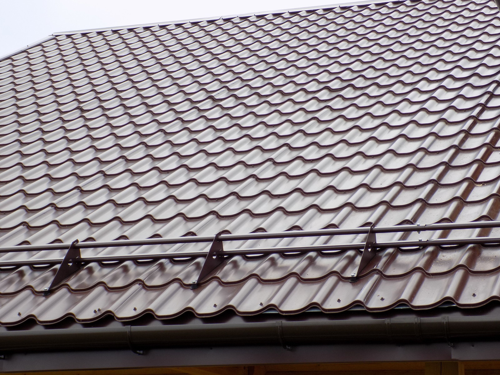 Обложка проекта: Монтаж металлочерепицы на готовую стропильную систему