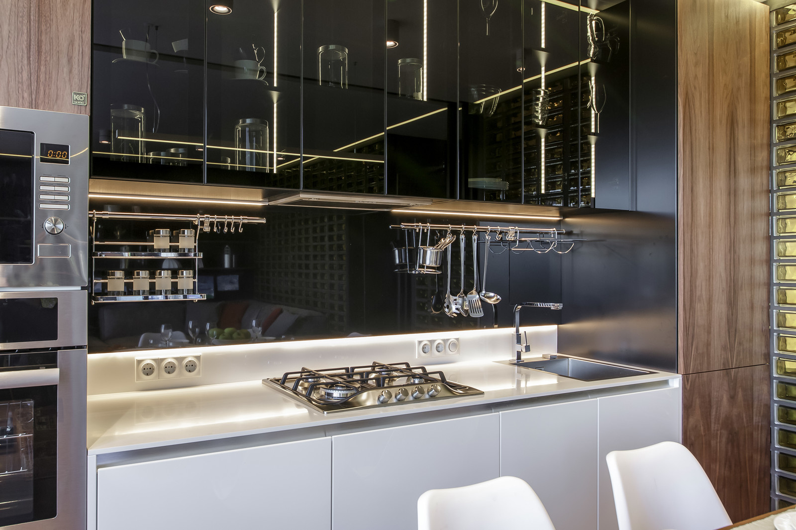 Кухня в стиле лофт для программы "Квартирный вопрос"