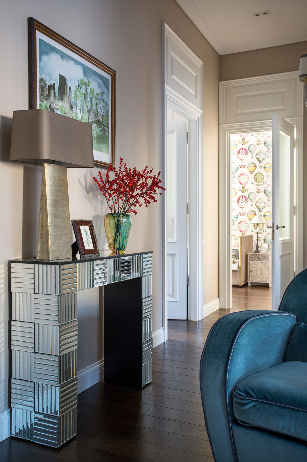 Современный интерьер в старинном доме, 145 кв.м.