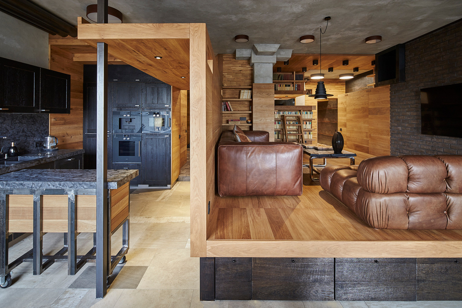 Houzz тур: Квартира, в которой буква Z организует пространство