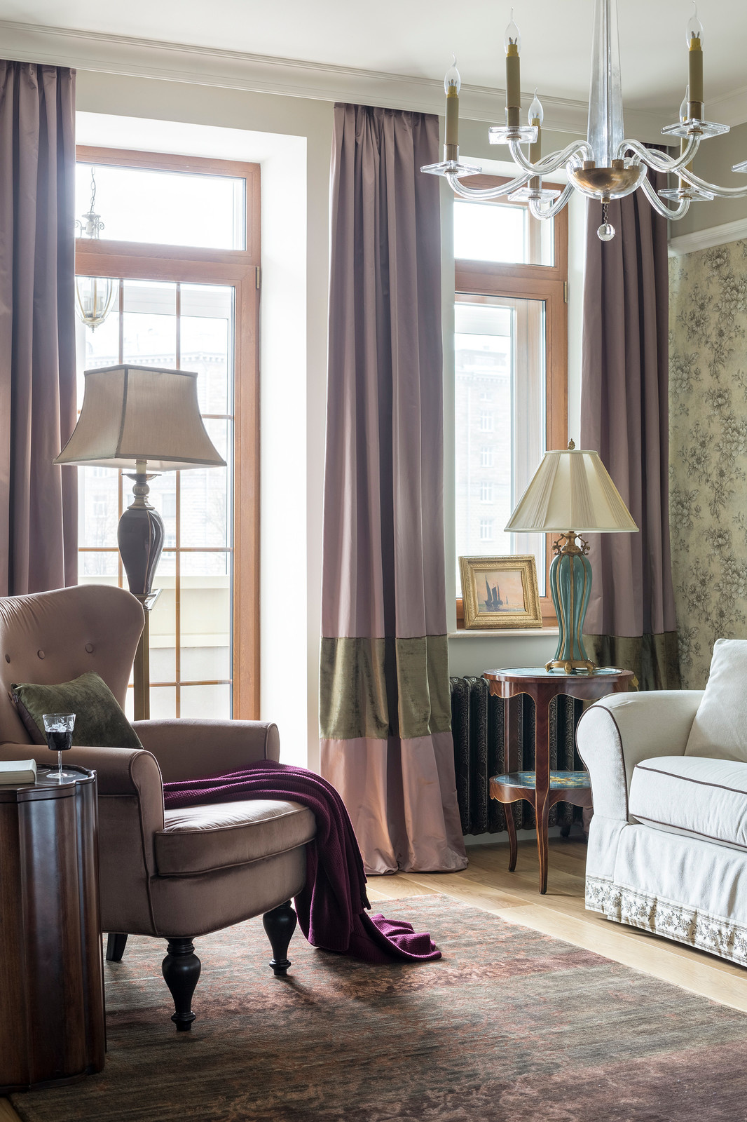 Houzz тур: Квартира цвета увядающей розы — для молодой семьи