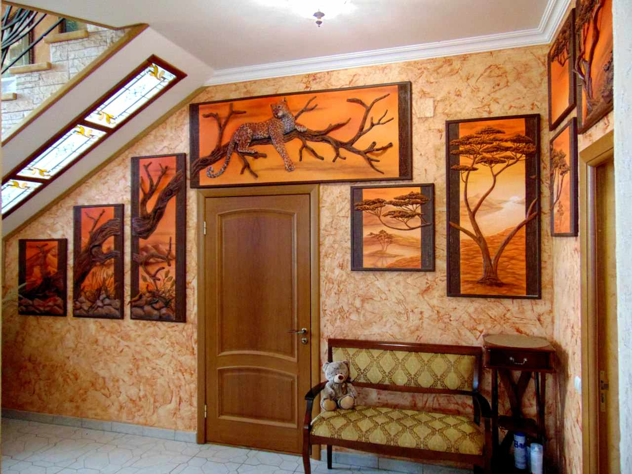 Декорирование пространства лепным декором