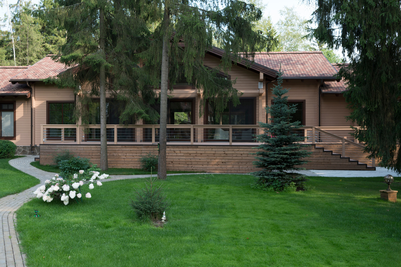 SPA комплекс из клееного бруса