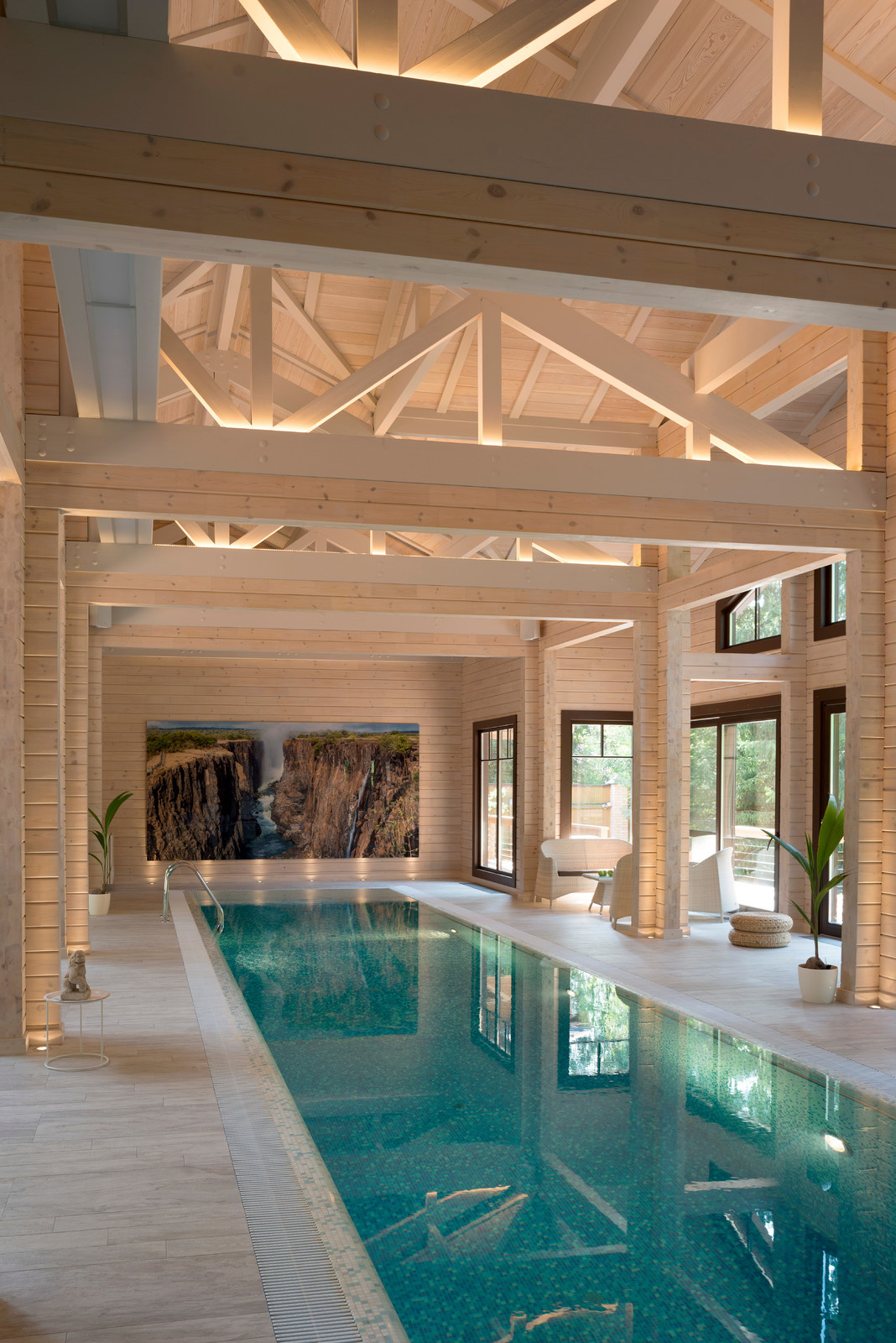 SPA комплекс из клееного бруса