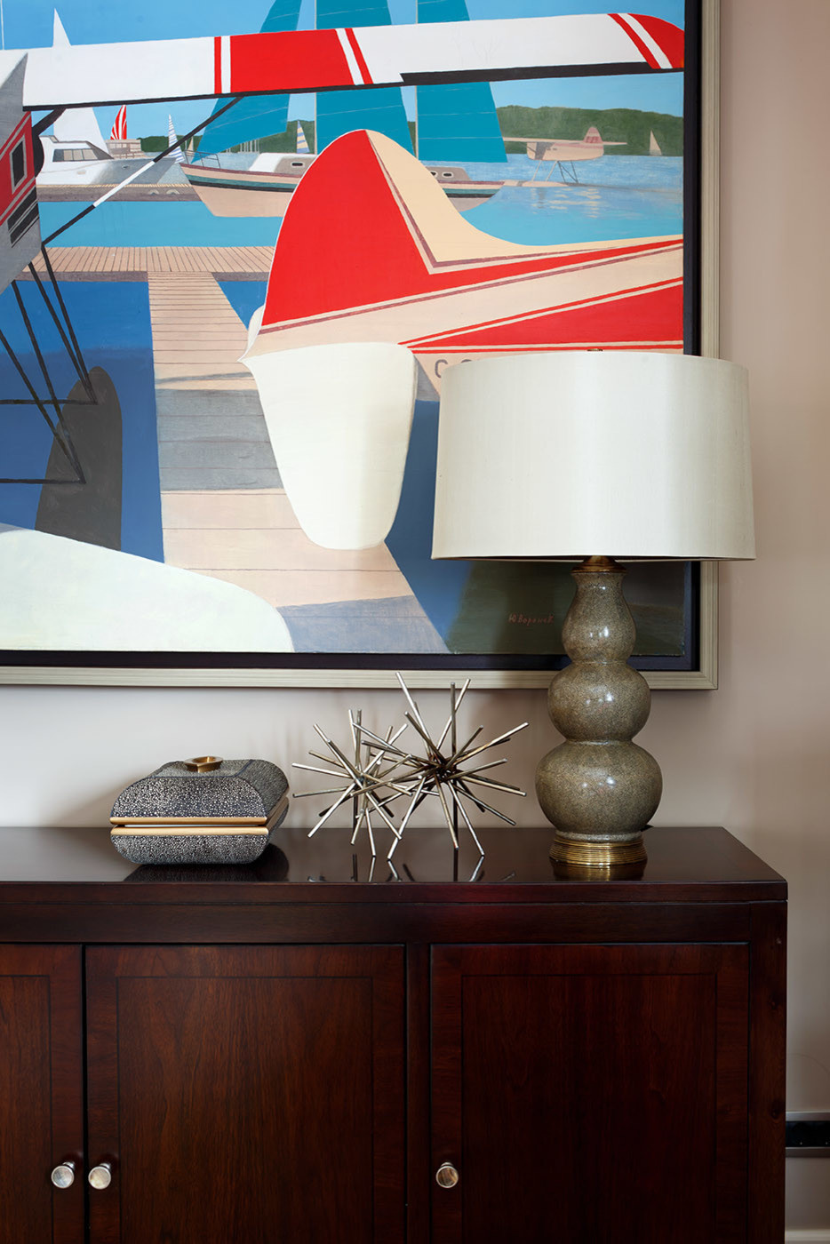 Декорирование интерьера загородного дома