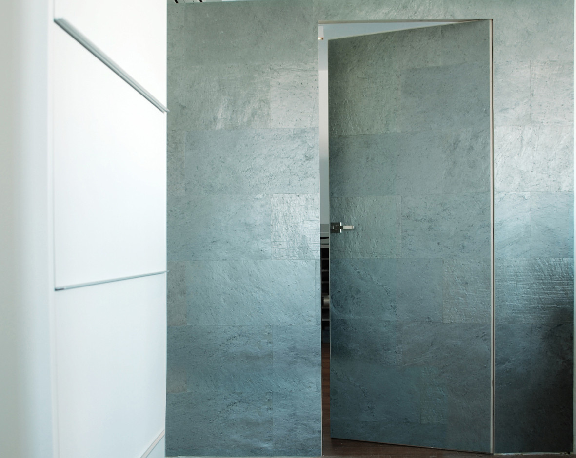 Каменный шпон в интерьере