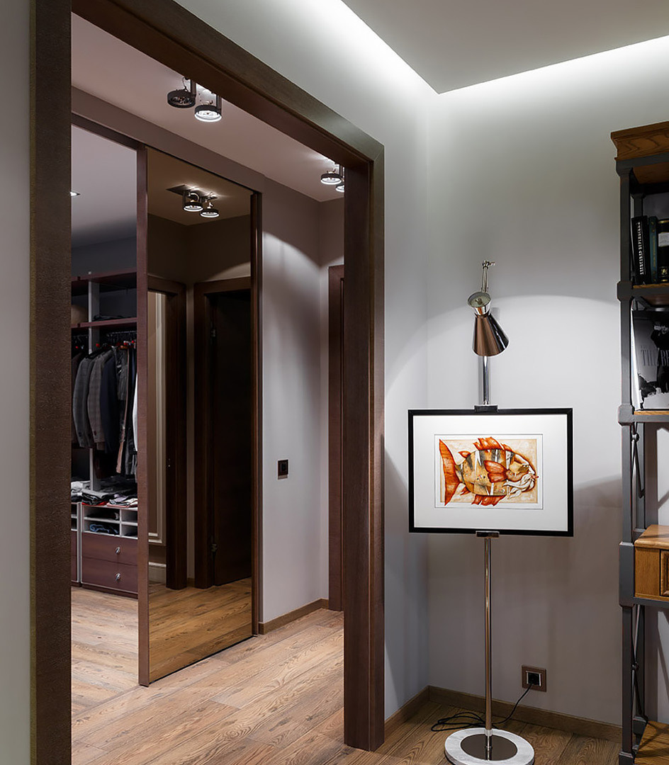 Брутальная квартира в ЖК Смольный Парк