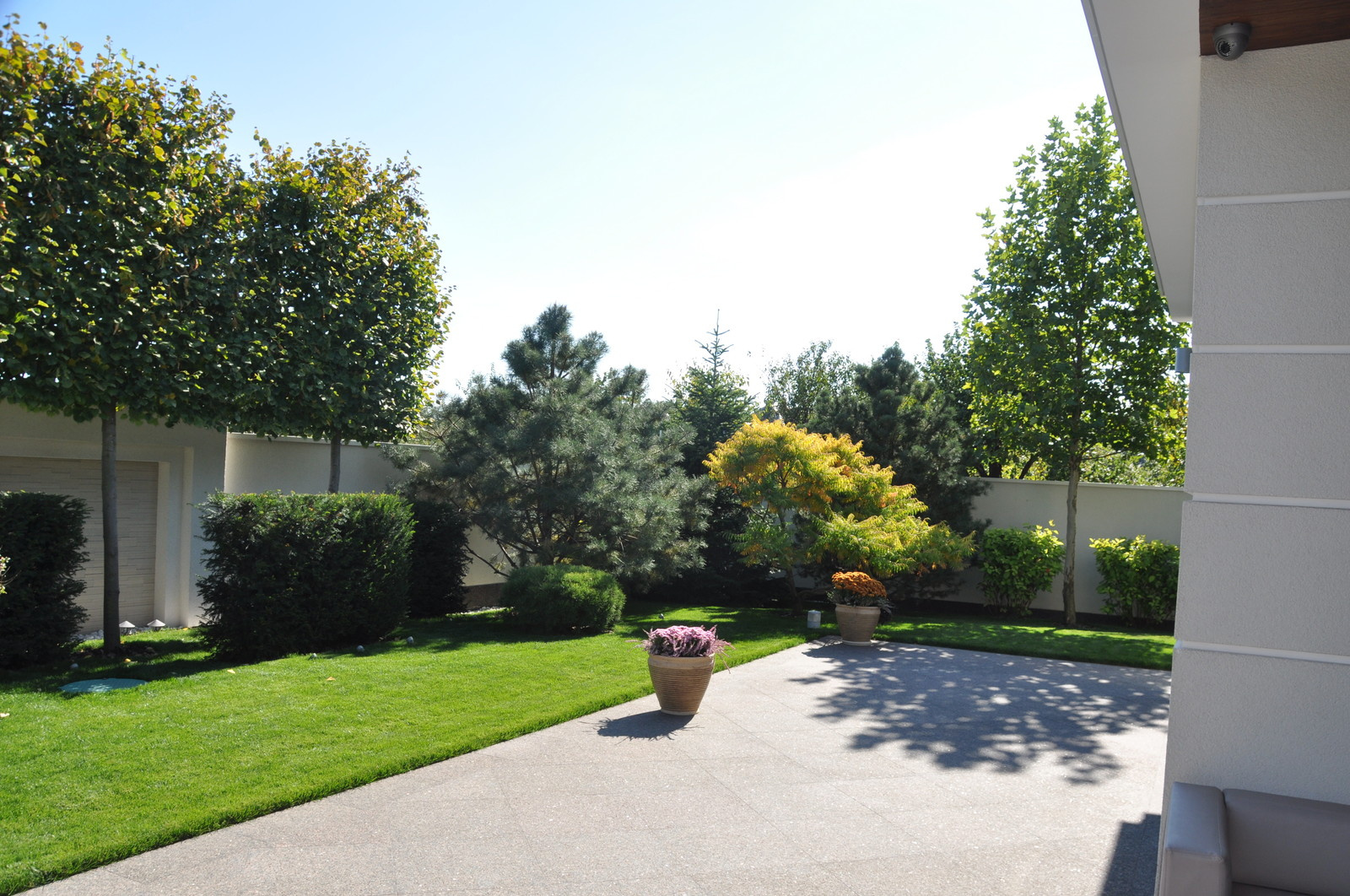 Private modern garden / Частный современный сад.