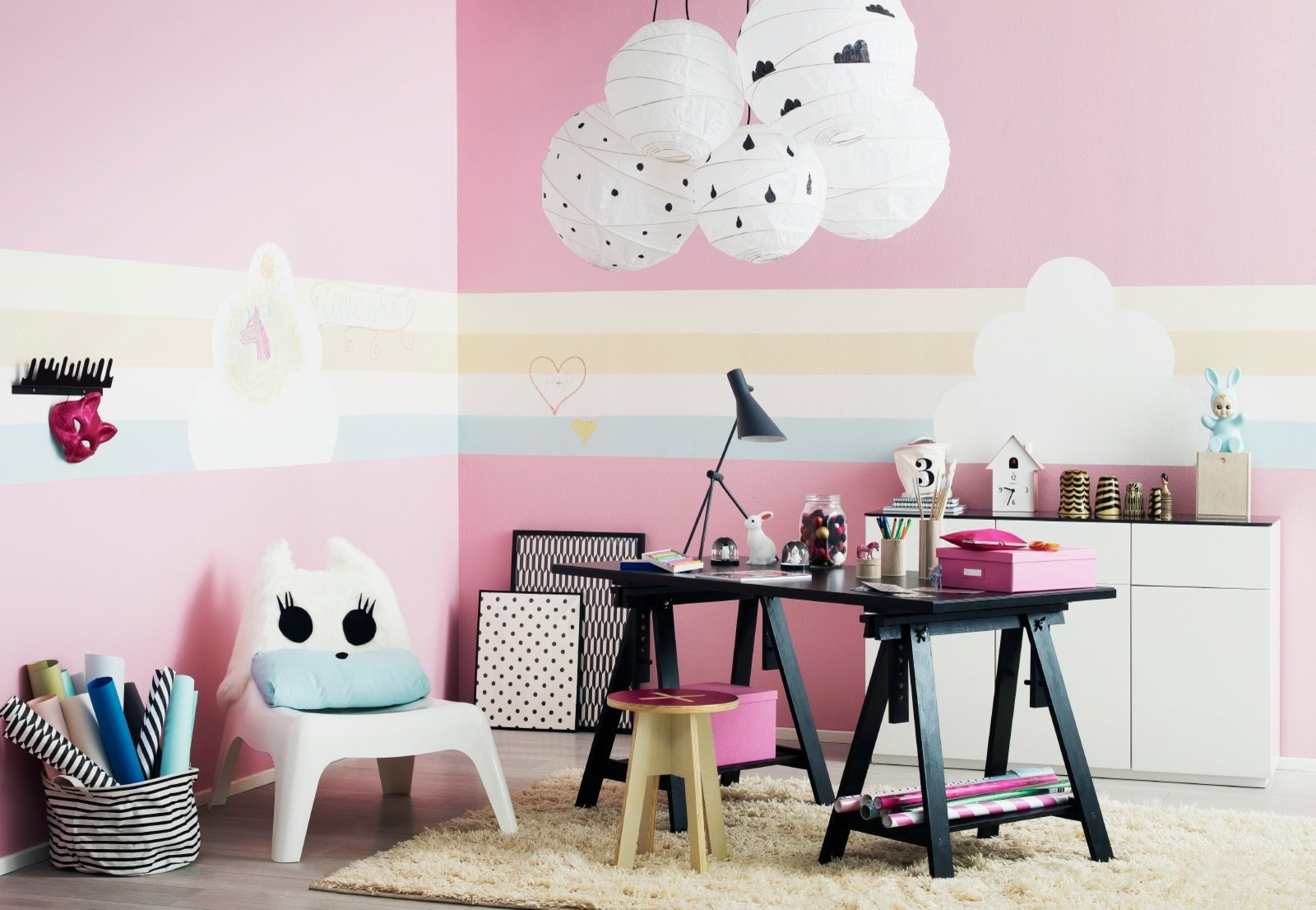 Краски Tikkurila в детских комнатах