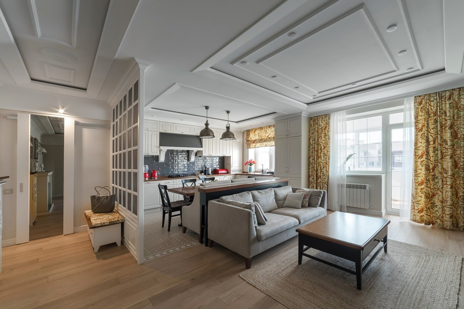 Квартира с яркими акцентами