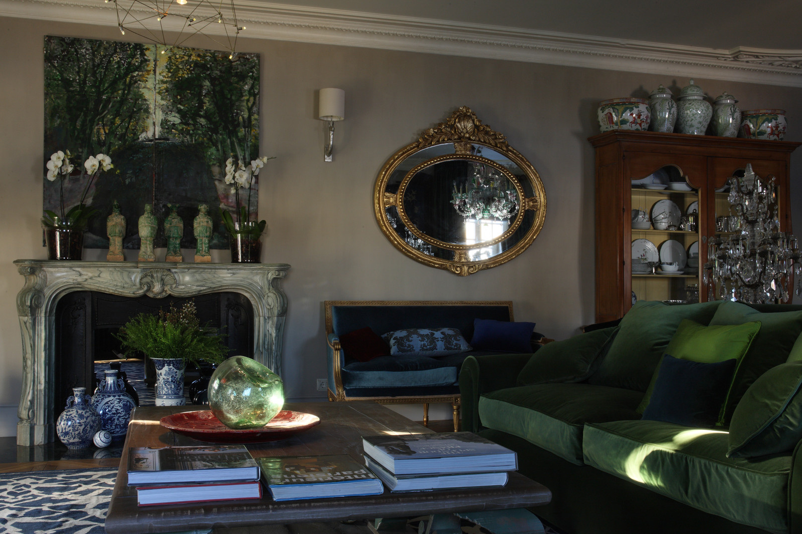 Французская  квартира в стиле эклектика