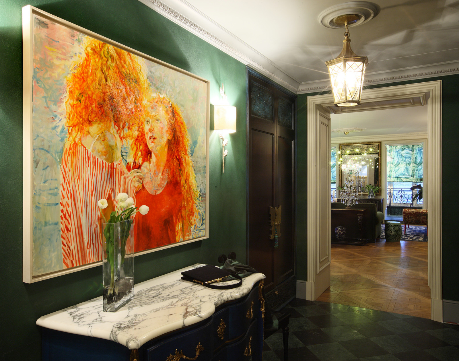 Французская  квартира в стиле эклектика