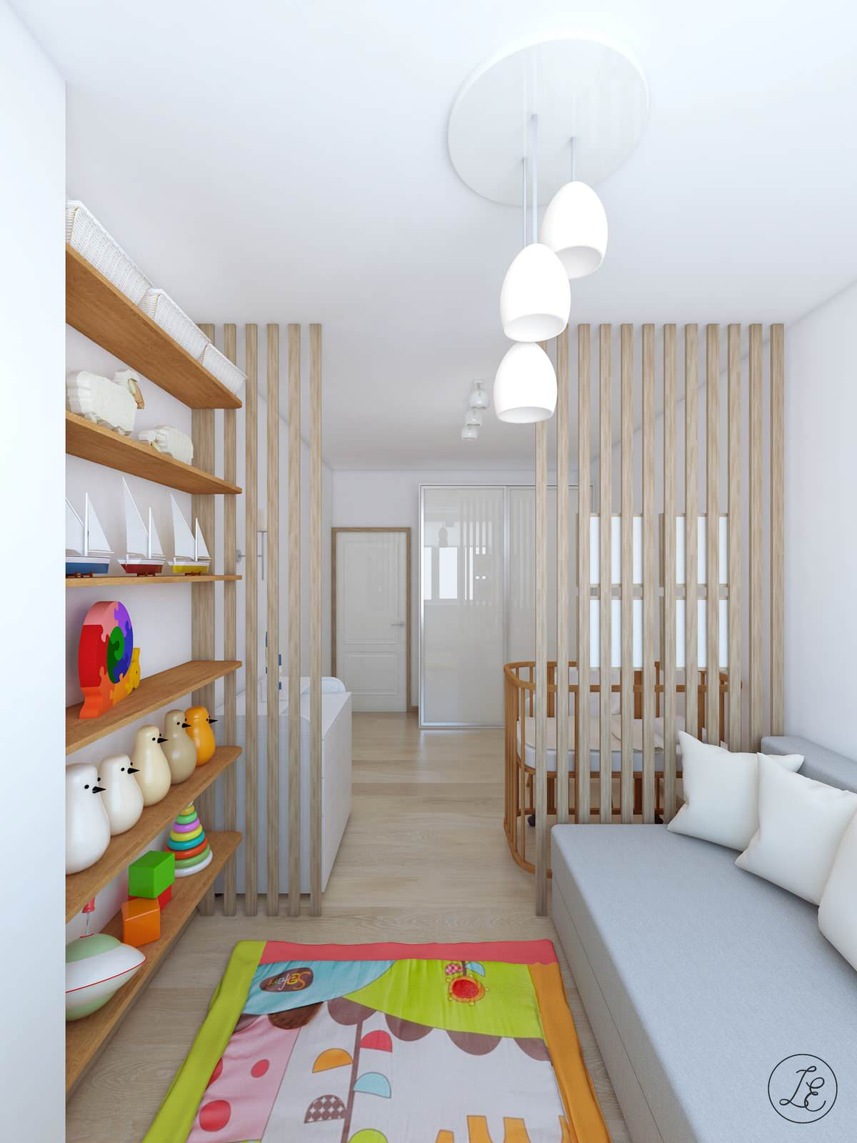 "София" - квартира в скандинавском стиле