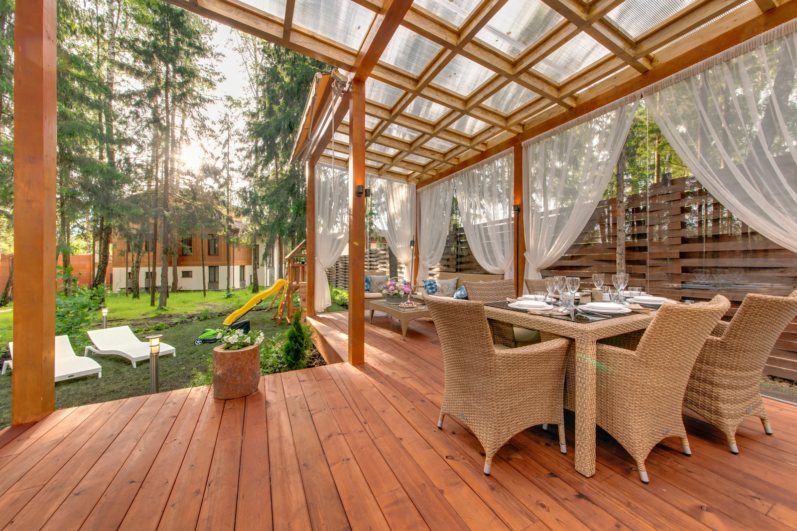 Ландшафтный дизайн для актрисы Татьяны Лютаевой