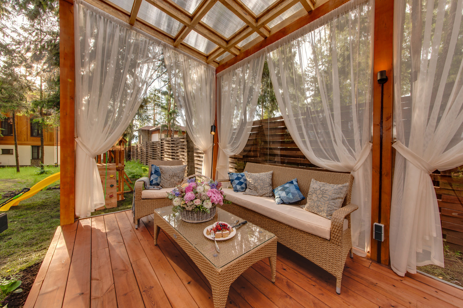 Ландшафтный дизайн для актрисы Татьяны Лютаевой