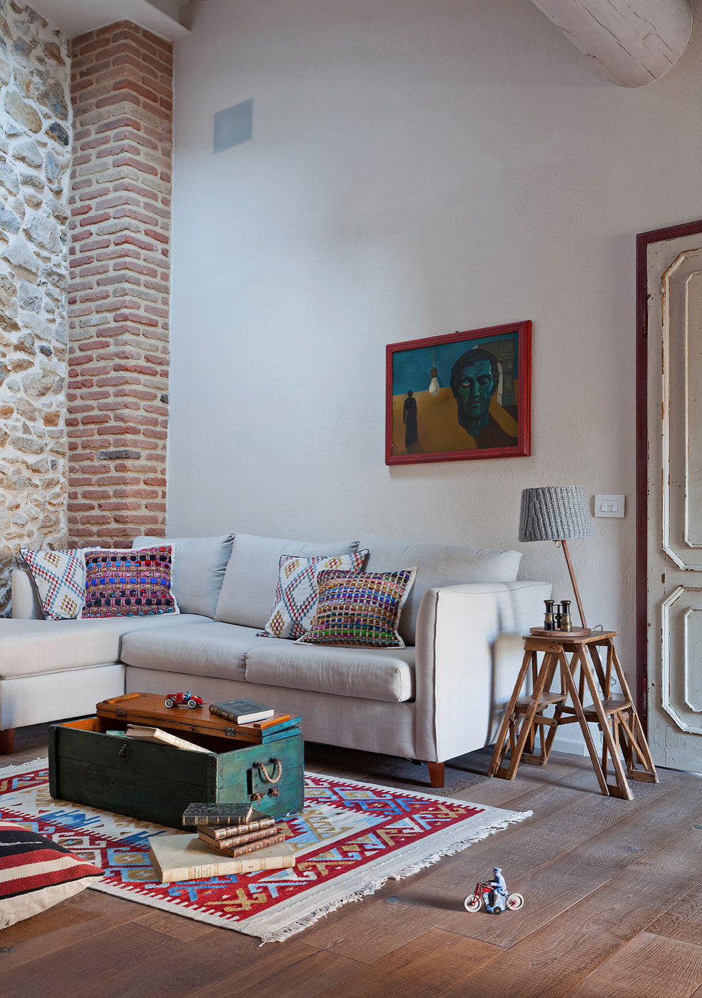 Реконструкция бывшей фермы в Италии на озере Гарда