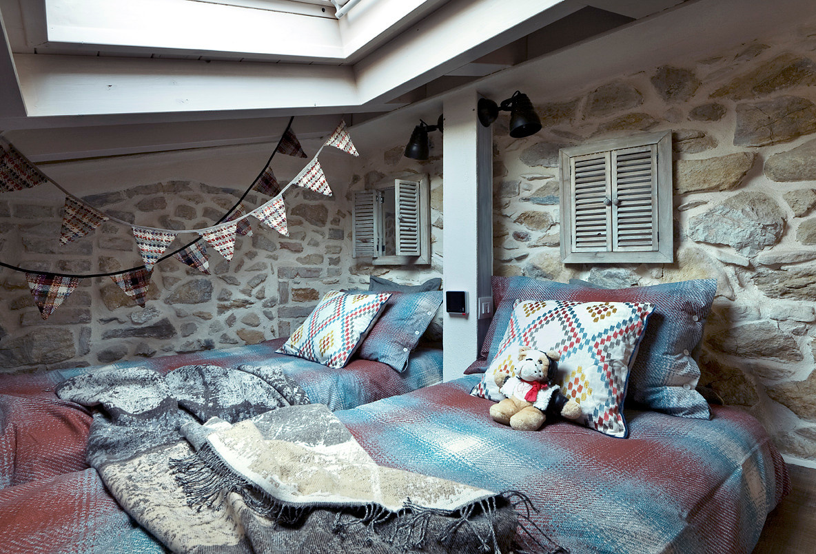 Houzz Италия: Реконструкция фермы на озере Гарда