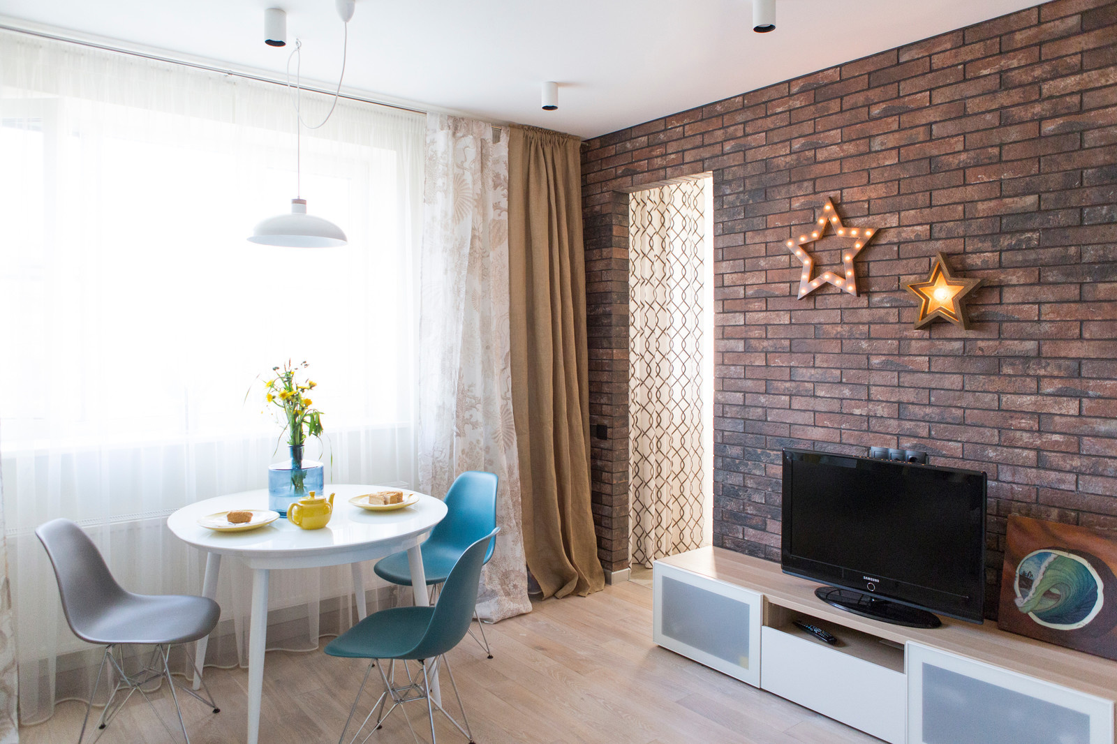 Квартира с морской спальней