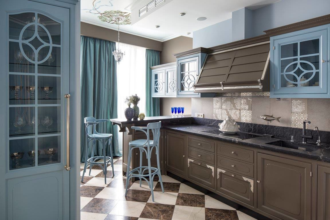 Квартира на Мосфильмовской, дизайнер Анна Разумеева-Смирнова