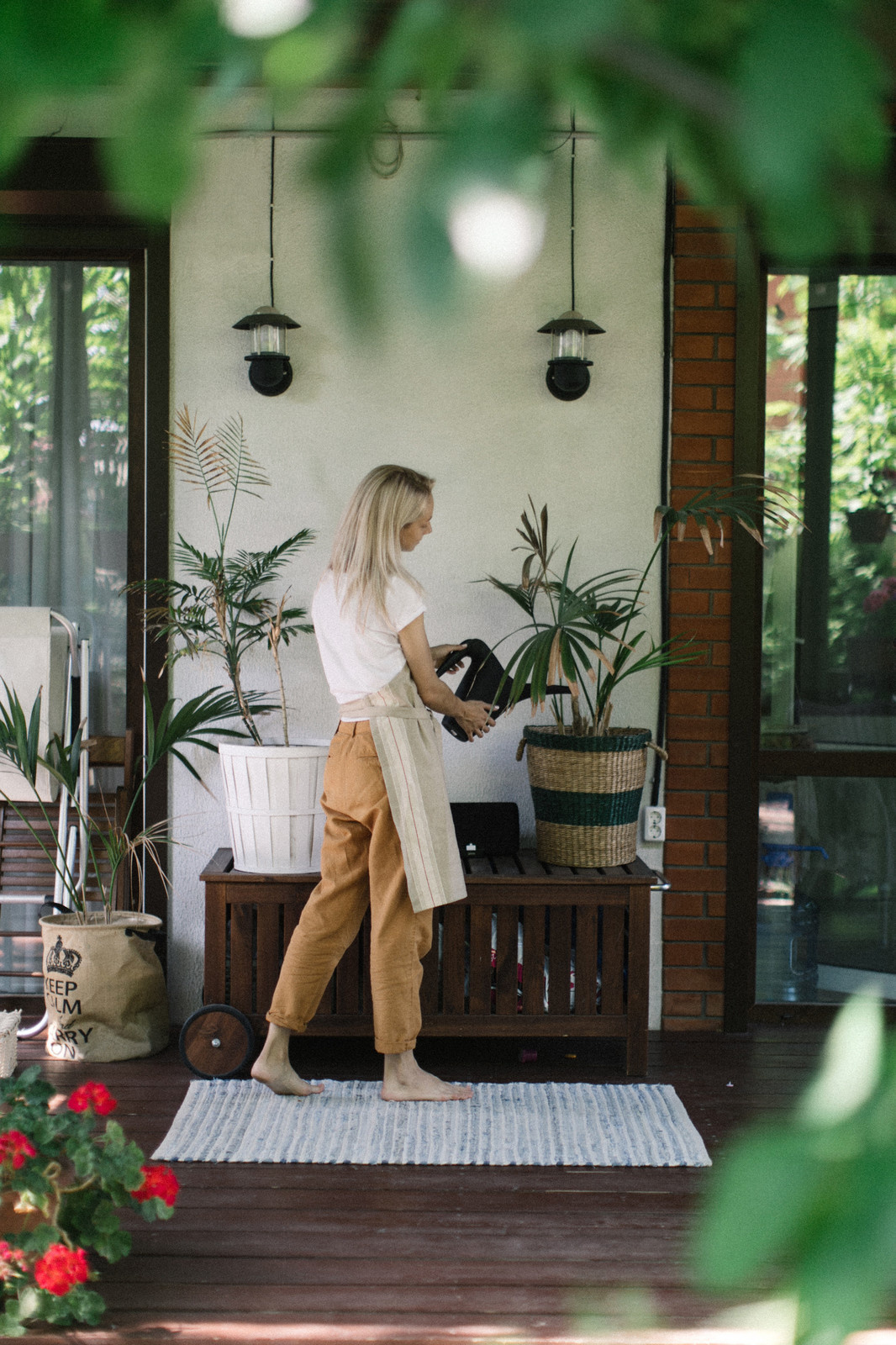 Четыре способа поливать цветы, когда вас нет дома