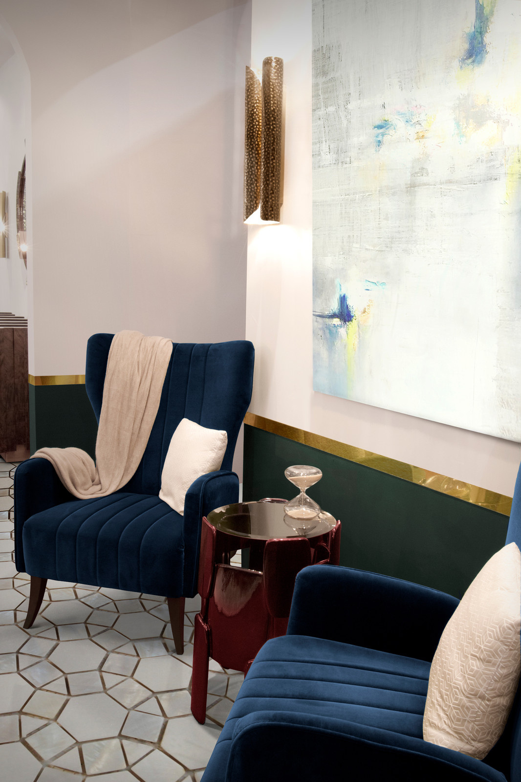 Hotel interior design in Morocco