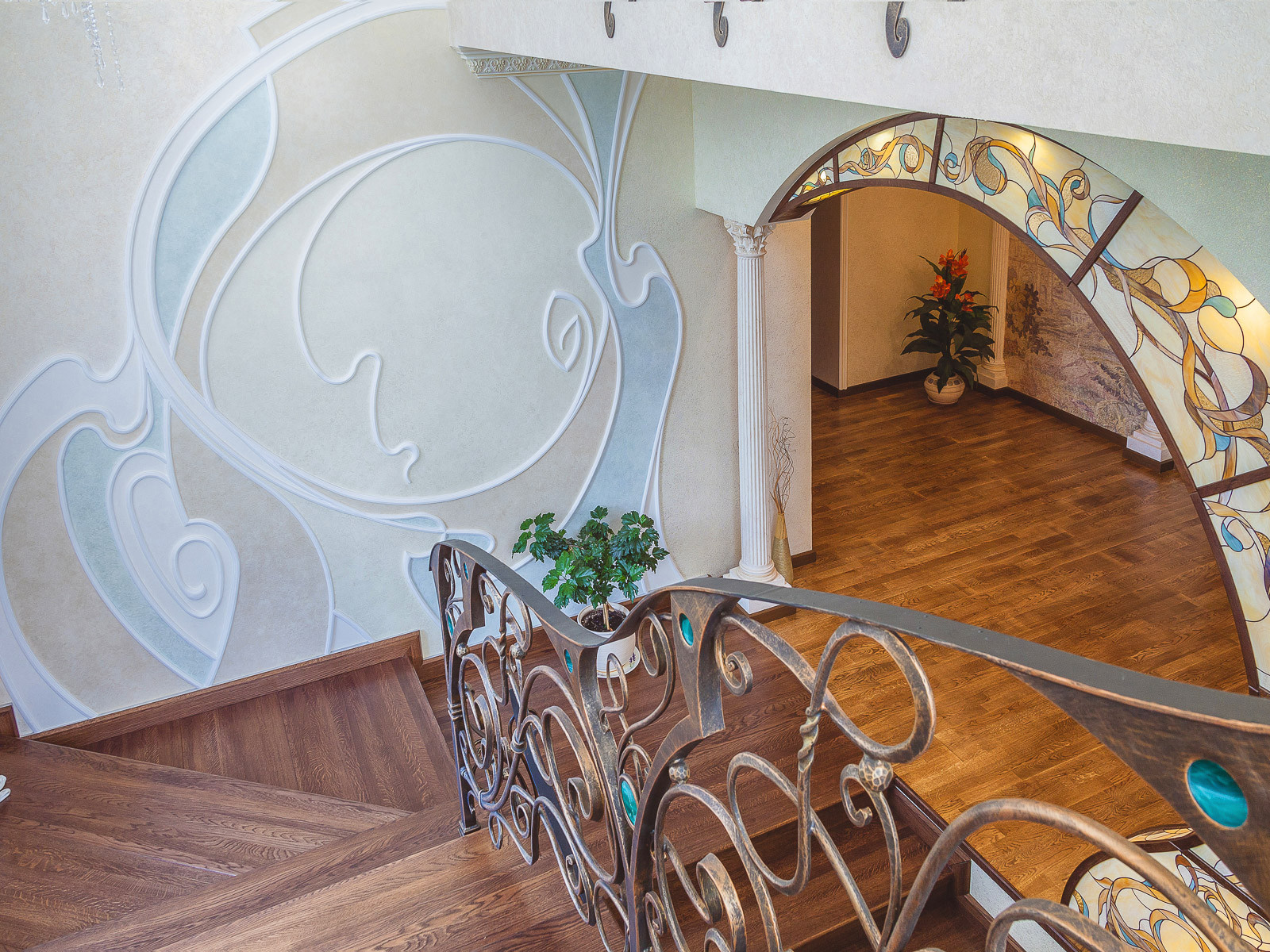 Загородный дом с двойным светом