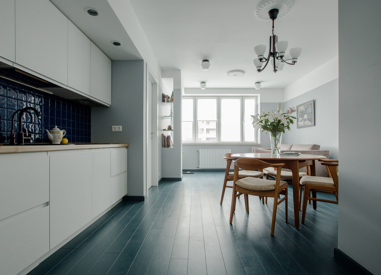 Houzz тур: Квартира без коридоров и с присоединенной лоджией