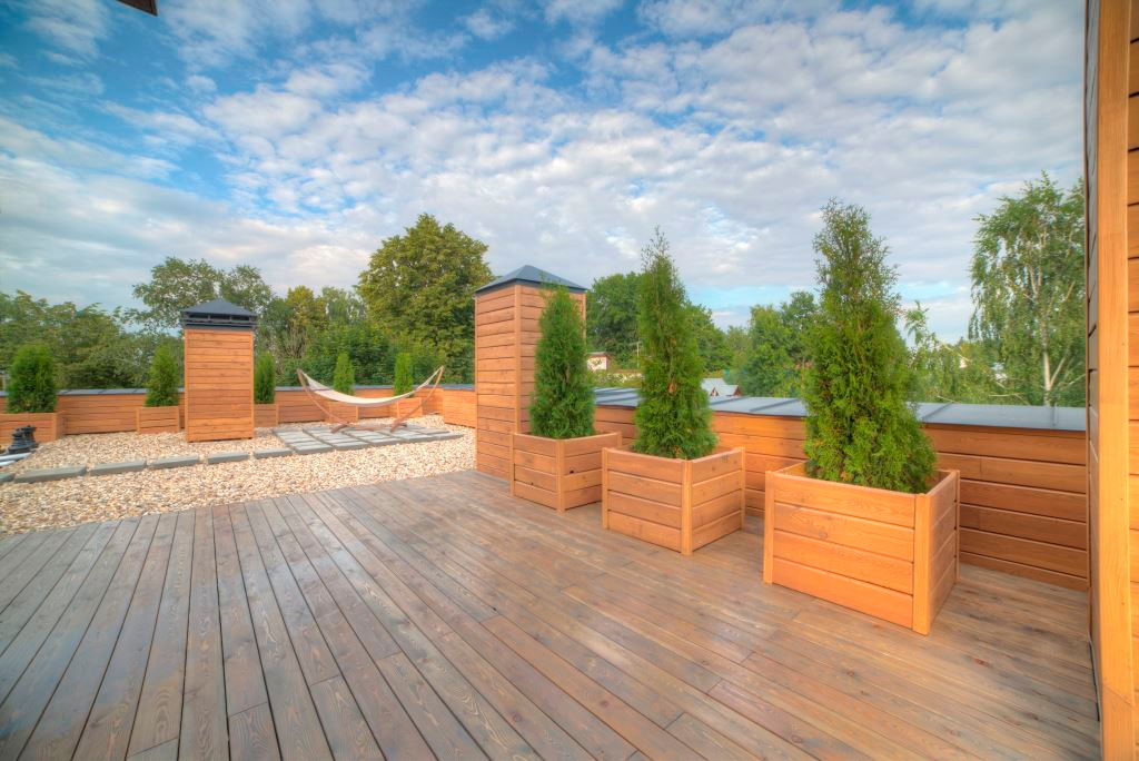 Норден с эксплуатируемой кровлей