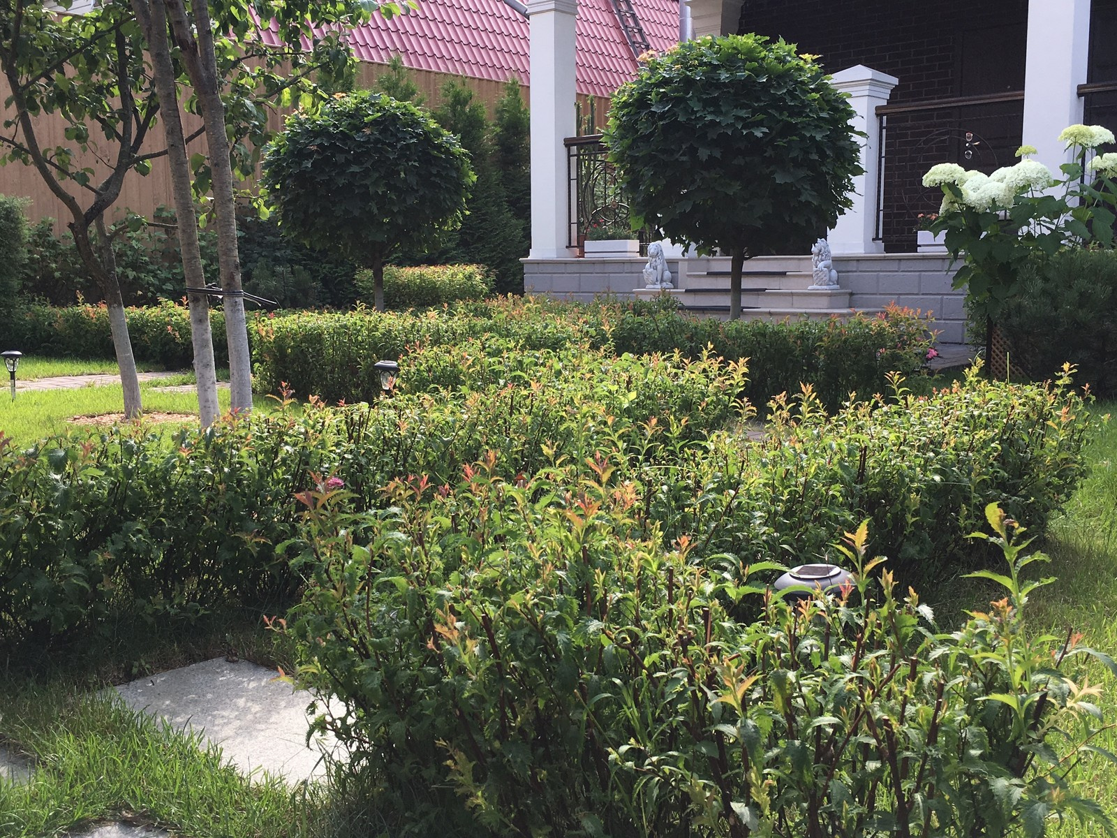 Дворик на 2-х сотках