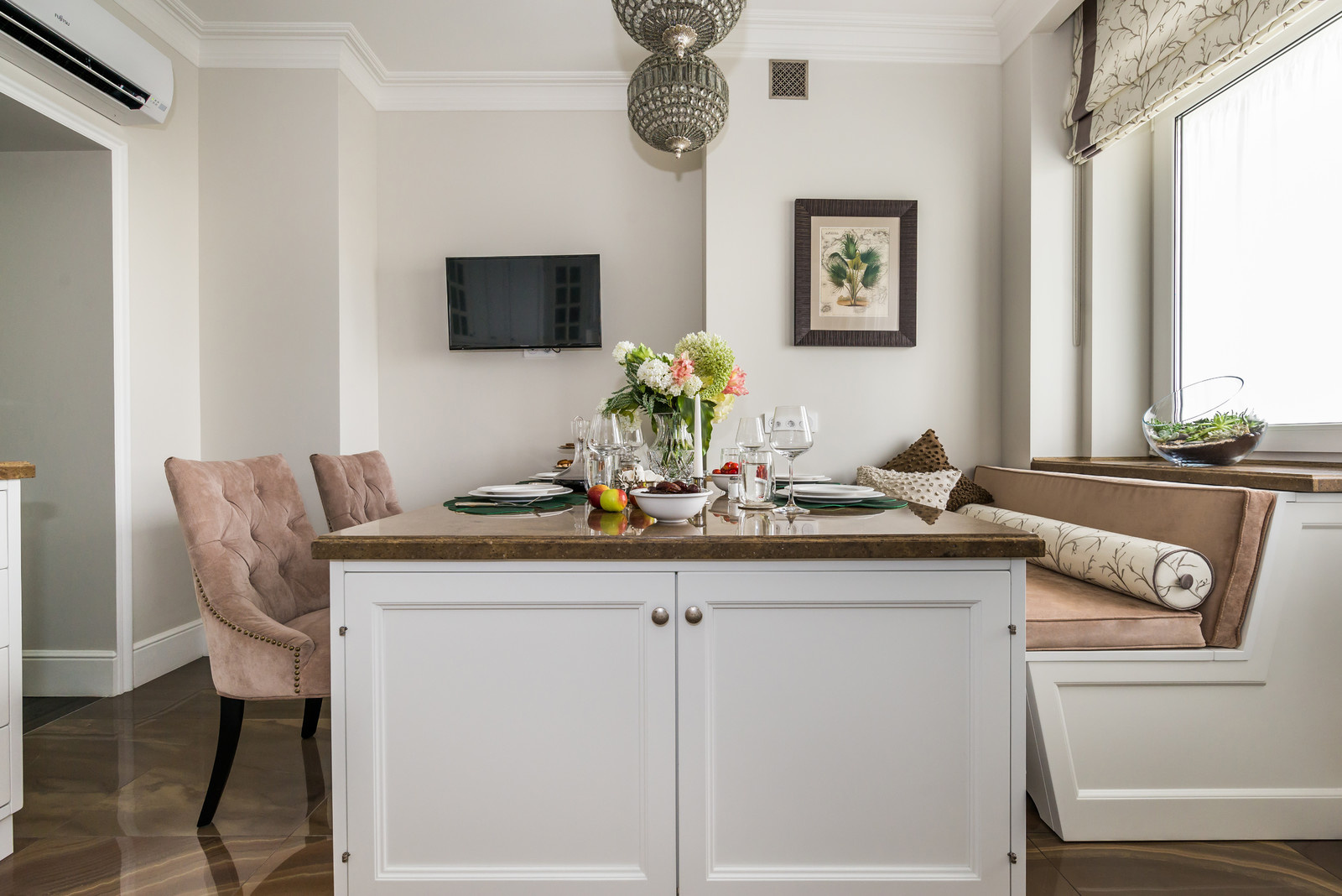 Проект недели: Кухня на шестерых, в которой до ремонта было тесно