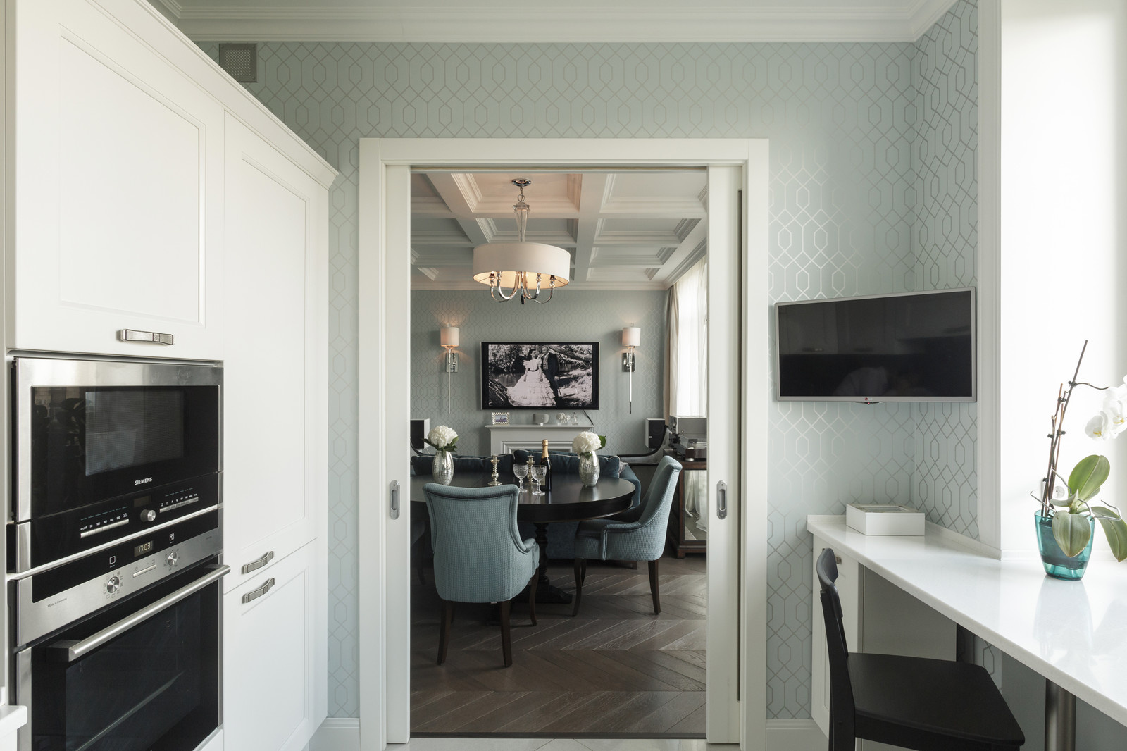 Houzz тур: Квартира в оттенках петербургского пейзажа