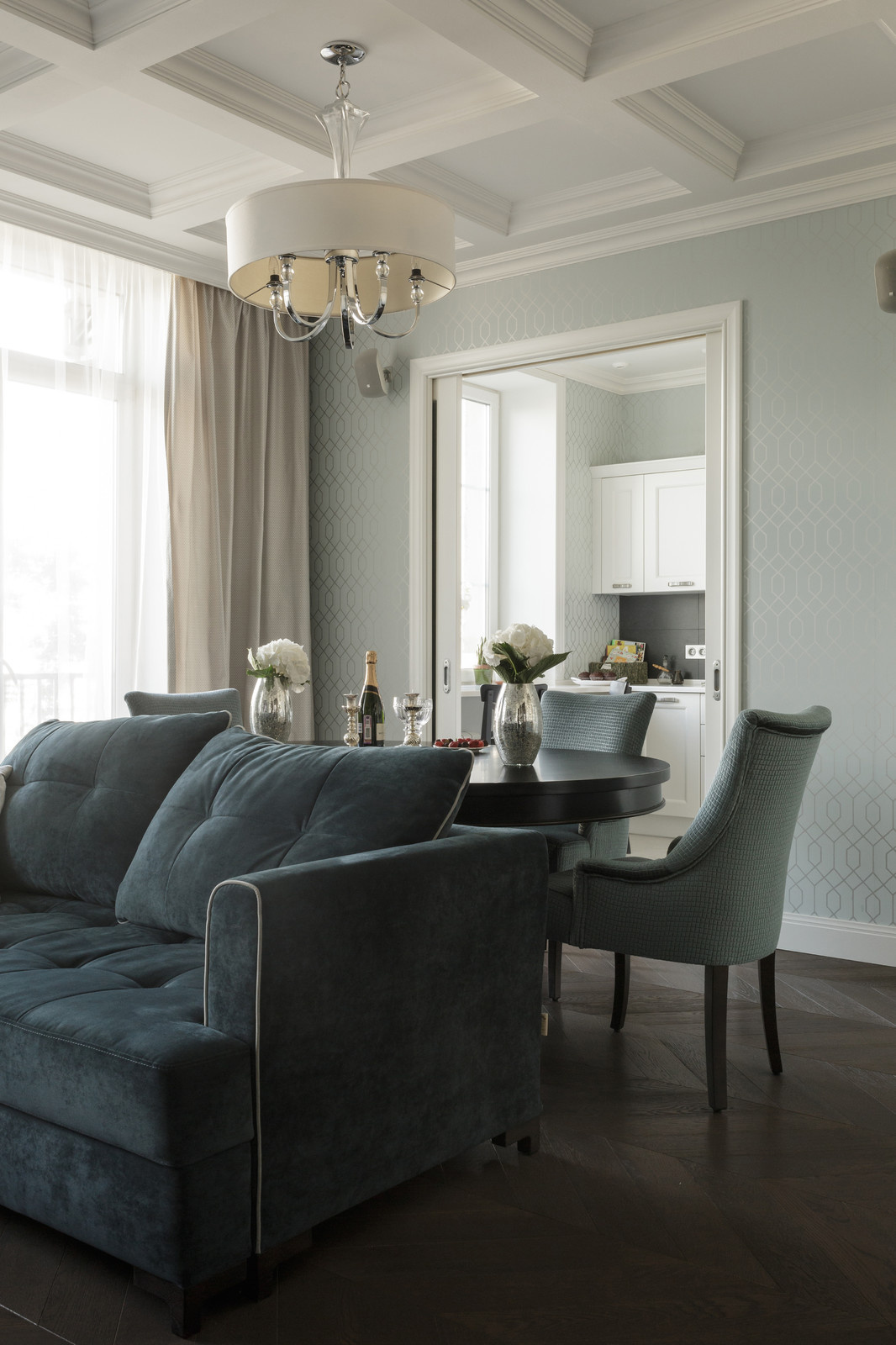 Houzz тур: Квартира в оттенках петербургского пейзажа